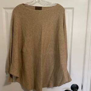 Kerisma Beige Ribbed Knit Top